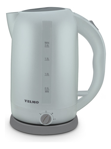 Pava Electrica Pe3901  Yelmo 2l. Gris Temperatura Regulable