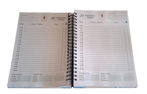 Imagem 6 de 7 de Agenda Clientes Dentista 2023 A4 Grande
