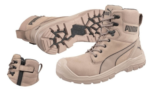 Puma 747 Conquest Bota Industrial Seguridad Policarbonato