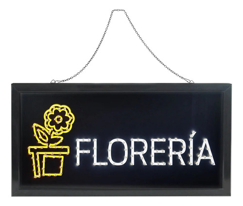 Letrero Led Floreria Ml-let-floreria