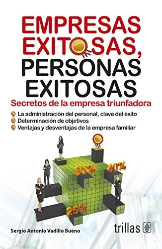 Empresas Exitosas Personas Exitosas Secretos De La Empresa Triunfadora, De Vadillo Bueno, Sergio Antonio., Vol. 1. Editorial Trillas, Tapa Blanda En Español, 2011