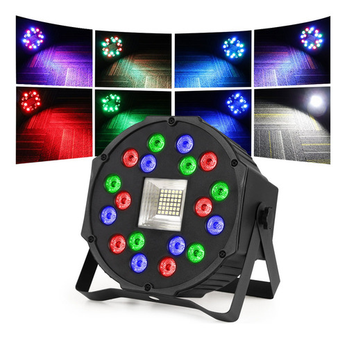 Cañon De Leds Rgb Multicolor Luz Blanca Audioritmico Dmx512