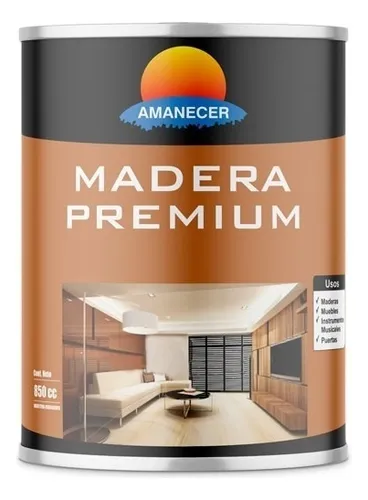 Laca Brillante Para Maderas Premium 0,85 L | Amanecer
