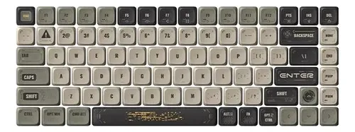 Teclas Cinza Lofree Flow Lite 84 Teclas | Parcelamento sem juros