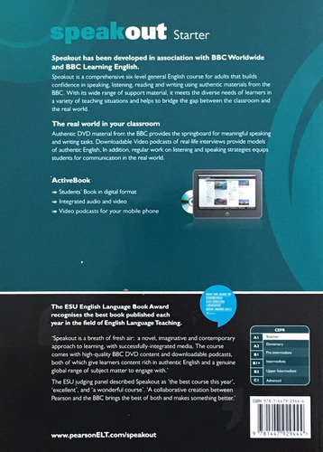 Speakout Starter Flexi Couse Book 2. Nivel A1. Pearson
