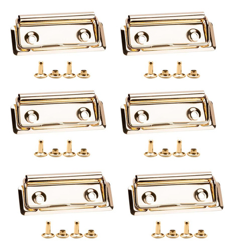 6x Clips Para Portapapeles Abrazadera De Portapapeles De
