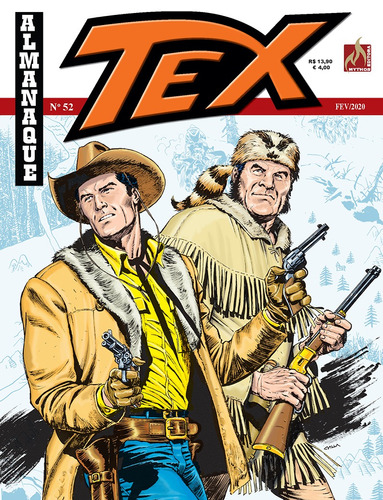 Tex Almanaque Nº 052: Colheita sangrenta / Corrida na neve, de Rauch, Jacopo. Editora Edições Mythos Eireli,Sergio Bonelli Editore, capa mole em português, 2020