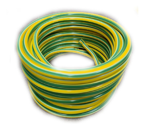 Manguera Riego Jardin Reforzada 1/2 13mm X 15 Mts Rollo Color Verde Oscuro