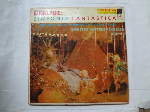Berlioz Sinfonía Fantástica Columbia Vinilo Lp Mitropoulus