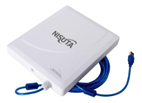 Antena Cpe Wireless Nisuta Dual Band 5.8ghz Usb 12 Dbi Panel