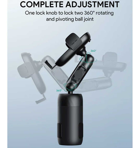 Soporte Aukey Para Auto Ajustable Universal Reforzado Porta