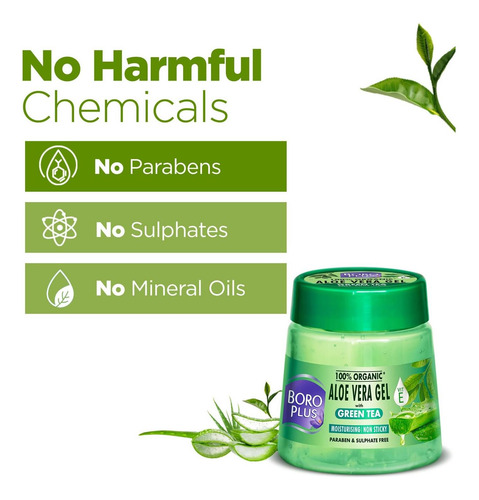 Boroplus Aloe Vera Gel Con Té Verde Y Vitamina E | 100% No |