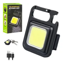 Comprar Linterna Led Recargable Llavero Multiuso Destapador Táctico