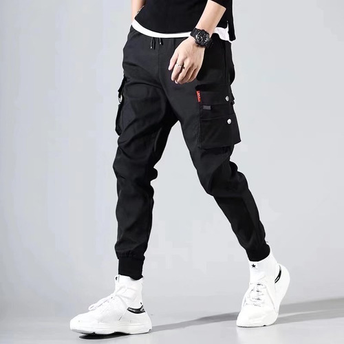 Pantalones Cargo De Hombre Estilo Hip Hop