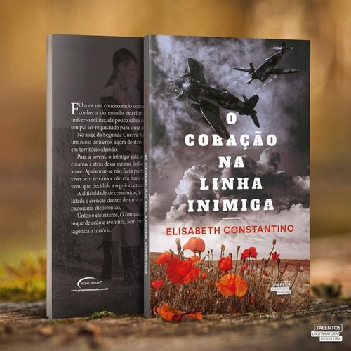 O Coração Na Linha Inimiga - Livro + Autografo Personalizado