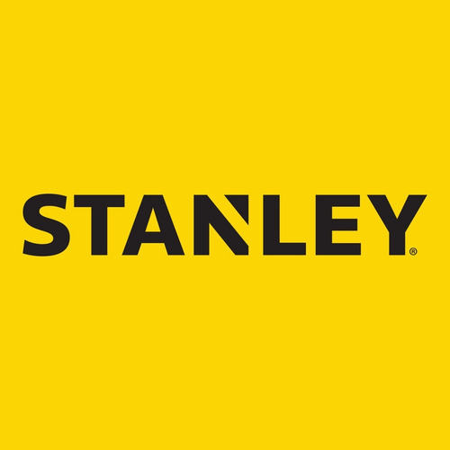 Caja de herramientas Stanley 16-013 de plástico 206mm x 403mm x 181mm negra y amarilla