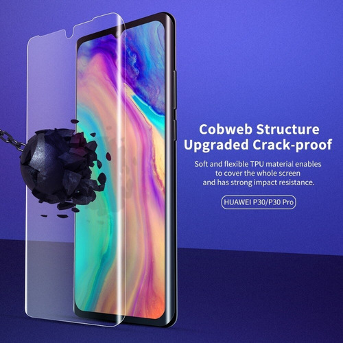 Imagem 5 de 10 de Película Huawei P30 Pro Kingshield (tela+traseira+câmera)