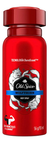 Old Spice Wolfthorn Desodorante Corporal Aroma Citrico 56 Gr