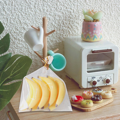 X Nuevo Juego De Comida For Casa De Muñecas De Resina,