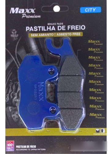 Pastilha De Freio Dianteira Cbx 250 Twister Antiga Maxx 165m