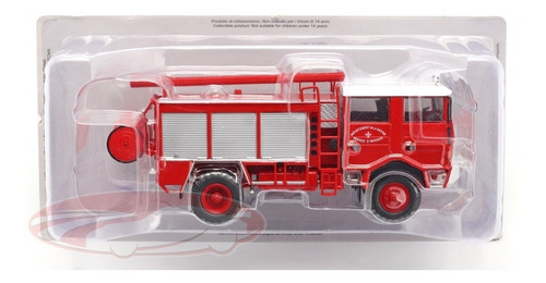 Carro Bombero Camiva Berliet Gbd 4x4 Fire Escala 1/43