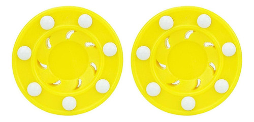 / De Hockey De 2 Piezas Puck Para Practicar El Entrenamiento