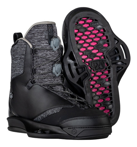 Zonazero Botas Liquid Force Tao 6x Black Wakeboard Bindings