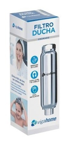Filtro Ducha Desechable Cromado