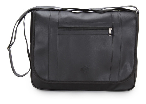 Bolso transversal para hombre, buzón, bolso de hombro, Motoboy Color: negro