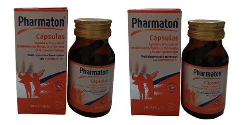 Dos (2)  Frascos De Pharmaton De 3 - Unidad a $3330