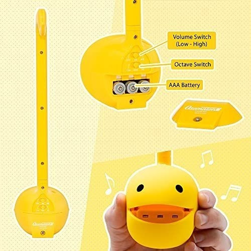 Imagen 3 de 7 de Otamatone Sintonizador Musical - Color Amarillo