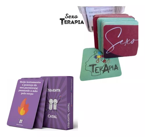 Jogo De Cartas Para Casais - Sexo Terapia Casamento - Jogos