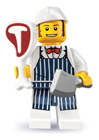 Minifiguras Lego Serie 6 - Butcher