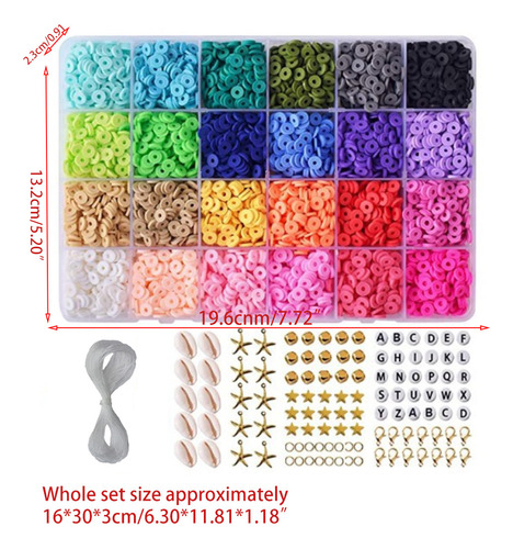 Perlas Sueltas De 24 Colores Para Hacer Joyas, Pulseras Arte