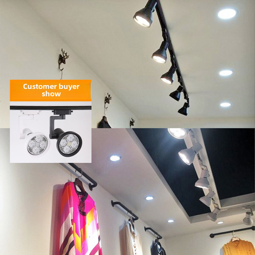 Luz Neutra De 4000 K, Bocina Blanca De 25 W, Pista Led