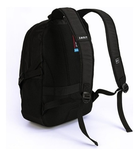 Mochila Zenit Duncan Color Negro Diseño de la tela Liso