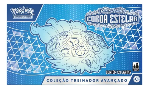 Jogo de cartas Pokémon Copag COROA ESTELAR 20 mazos con 121 cartas