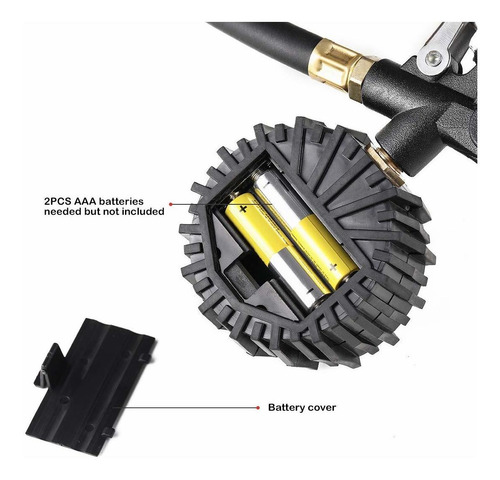Inflador De Neumaticos Digital C/ Manómetro Czc Auto 250 Psi
