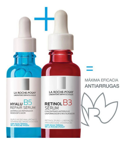 Duo Antiedad Hyalu B5 + Retinol B3 La Roche-posay