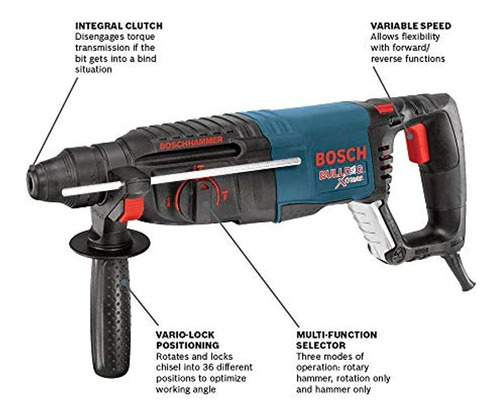 Bosch 11255vsr Bulldog Xtreme - Taladro Electrico Con Martil