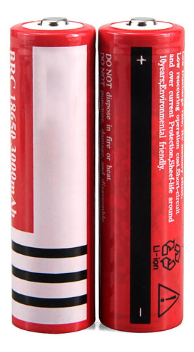 Bateria Pila Recargable 18650 Litio Ventilador Bocina Vaper