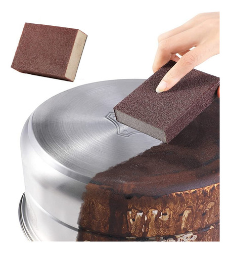 Esponjas De Esmeril W Carborundum Sponge Para Una Limpieza R