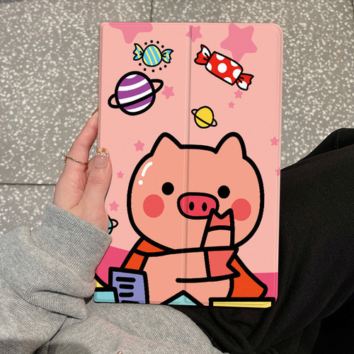 Funda For Tableta De Cerdo For Tab S7fe/s8+/s7/s6