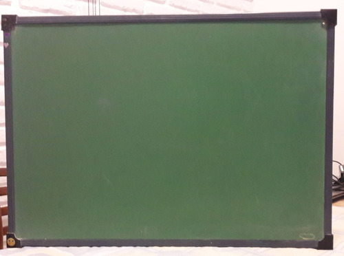 Pizarra Pizarron Verde Tiza 70x50 Cm Usado