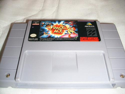 Space Ace Nes Super Nintendo Impecable Made In Japan