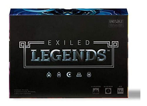 Juego Base De Leyendas Exiliadas De Los Creadores De Un...