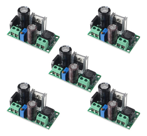 5pcs Ac/dc A Dc Step Down Buck Convertidor Ac 5-30v Dc 5-48v