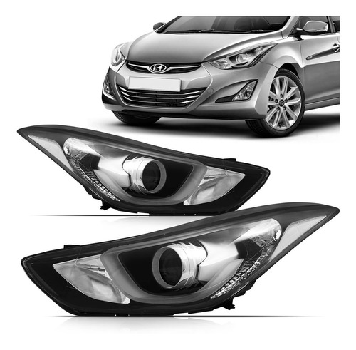 Par Farol Elantra 2015 2016 Led