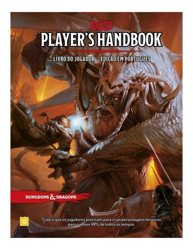 Livro Do Jogador Dungeons And Dragons Handbook Em Portugues