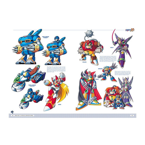 Libro Mega Man X Official Complete Works Hardcover Capcom Ga